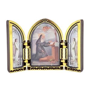 Tríptic de santa Rita de Càssia, àngels orants, dos models