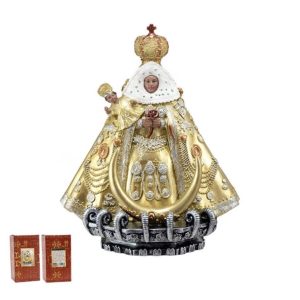 Figura Virgen de las Nieves con el Niño Jesús, varios tamaños