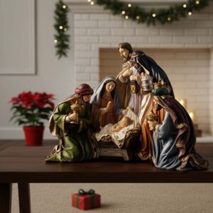 figura reyes salon decorado