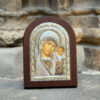icono virgen kazan madera plata oro
