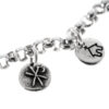 pulsera jhs medalla detalle