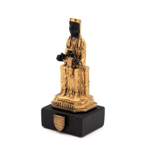 Figura Mare de Déu de Montserrat, resina, 8 cm
